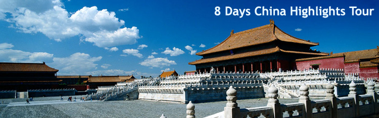 8 Days China Highlights Tour