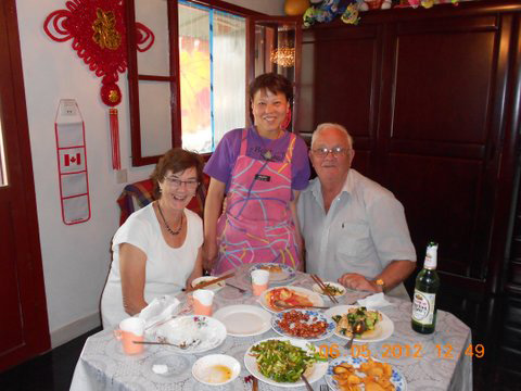 Frank & Elizabeth Parker in Hutong Family