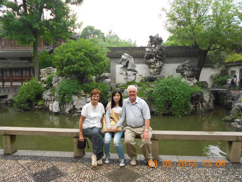 Frank & Elizabeth Parker in Suzhou